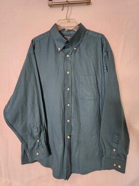 Roundtree & Yorke Easy Care XXL Long Sleeve Shirt – 60/40 Cotton/Poly Blend